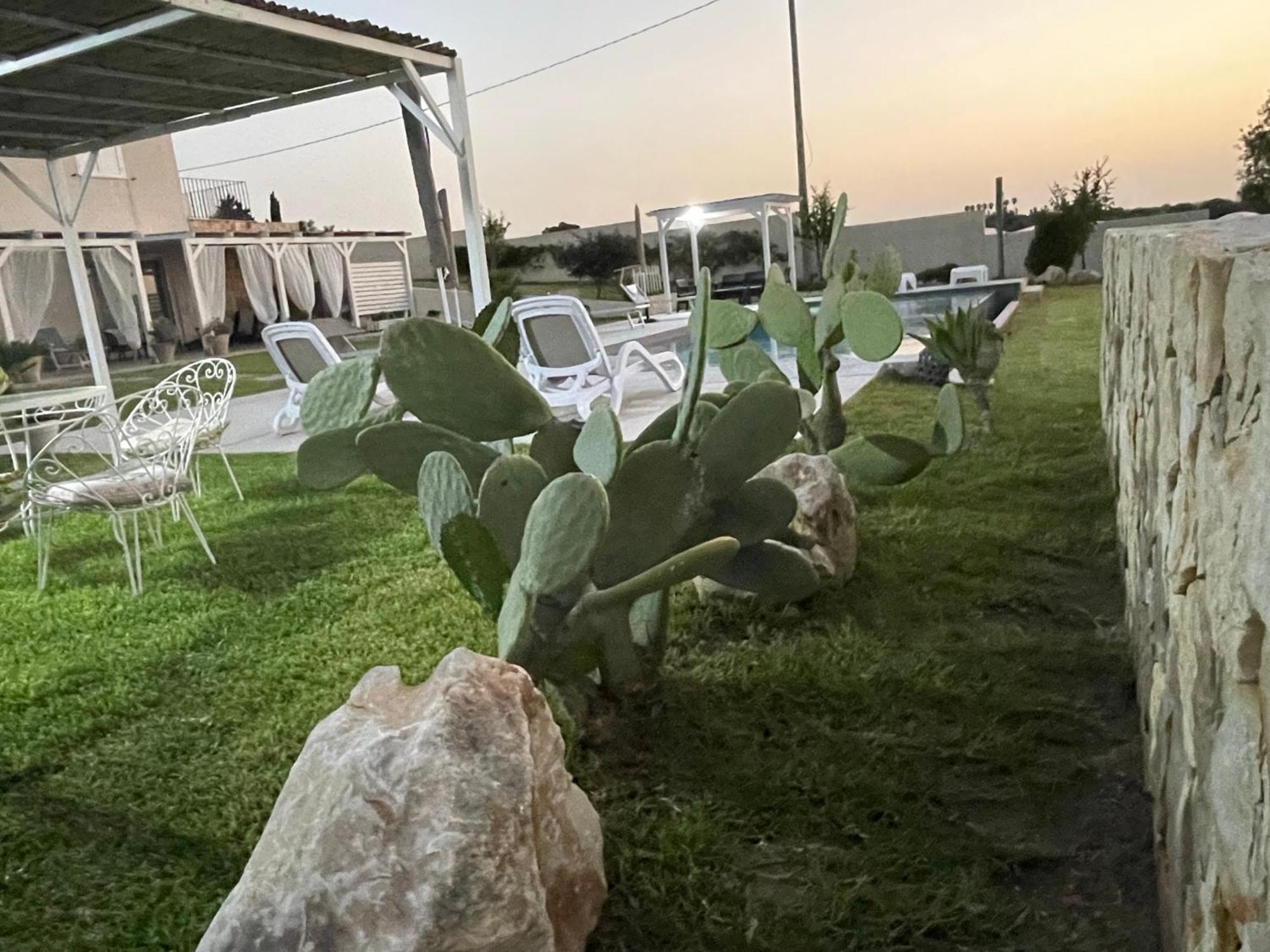 Villa Triona Marzamemi Con Piscina Exterior foto
