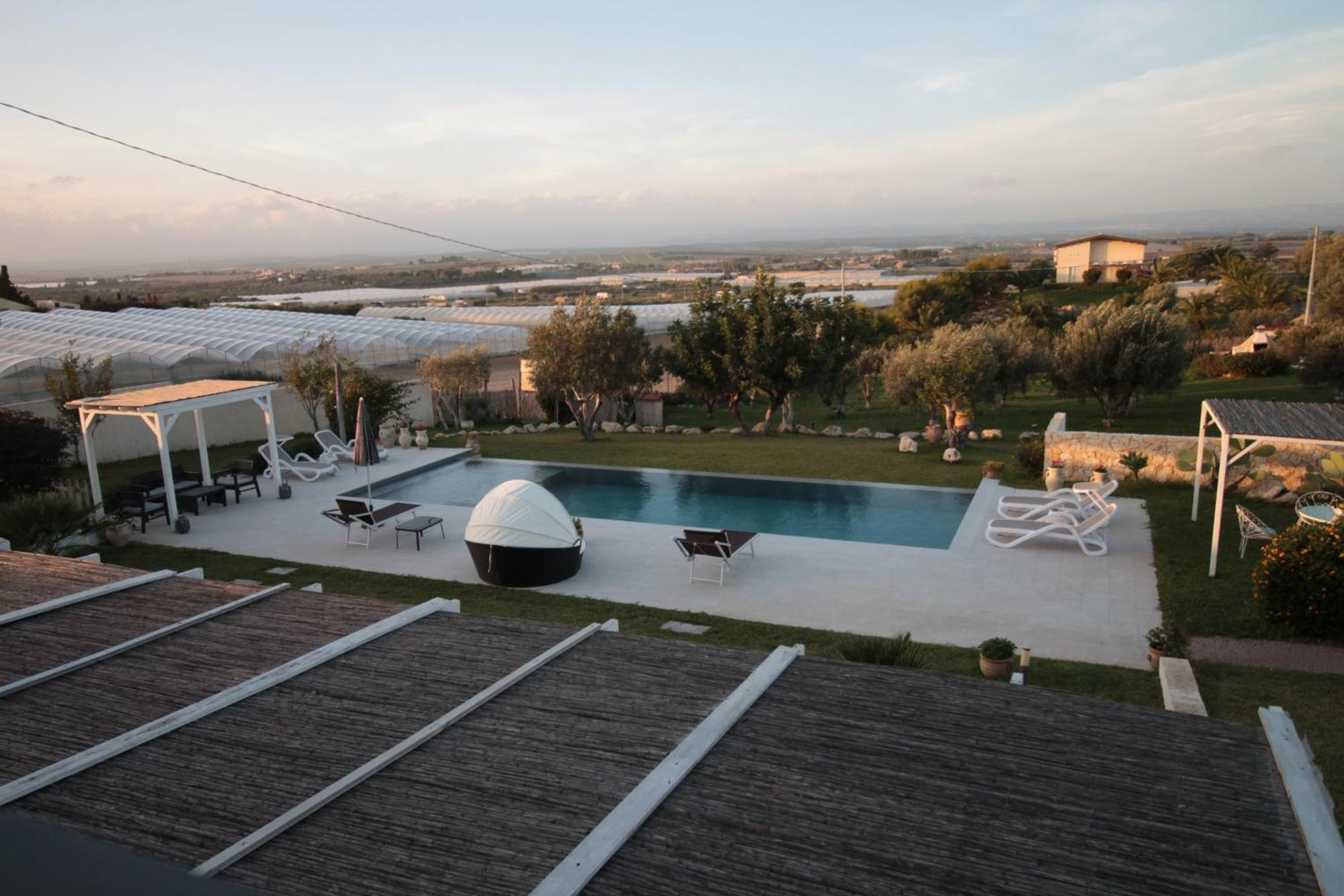 Villa Triona Marzamemi Con Piscina Exterior foto